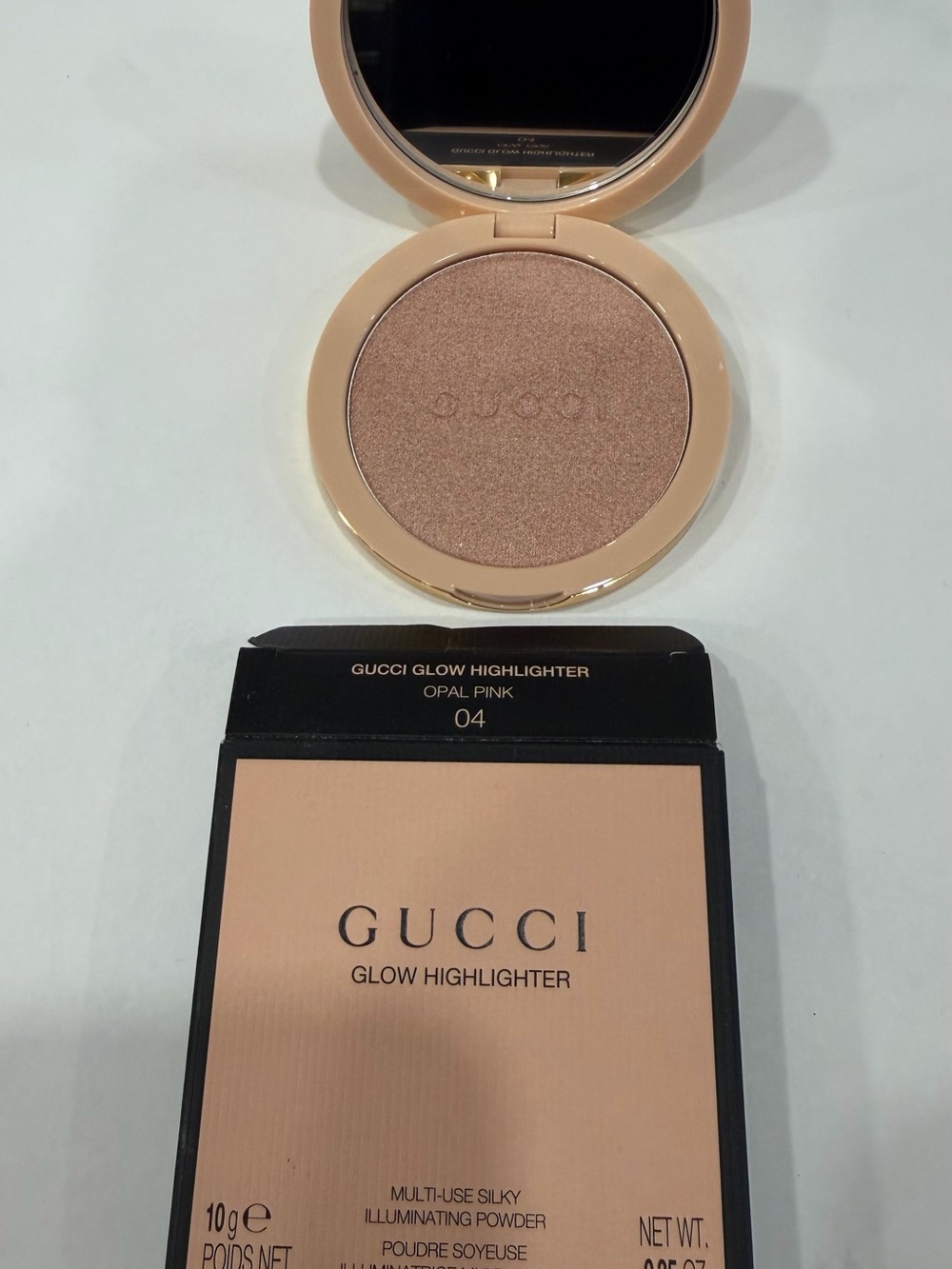 Gucci Glow Highlighter Opal Pink - Champagne Pink Radiance